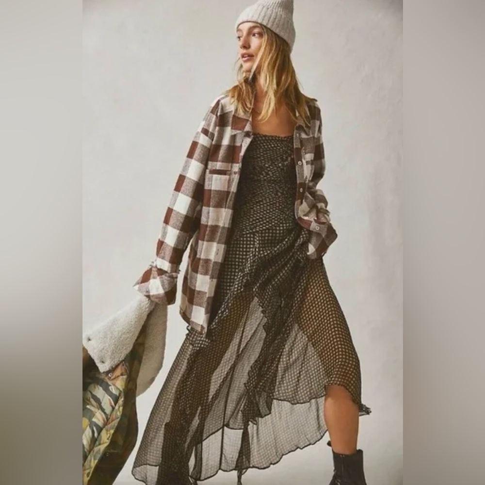 NWOT So Long Summer Plaid Top